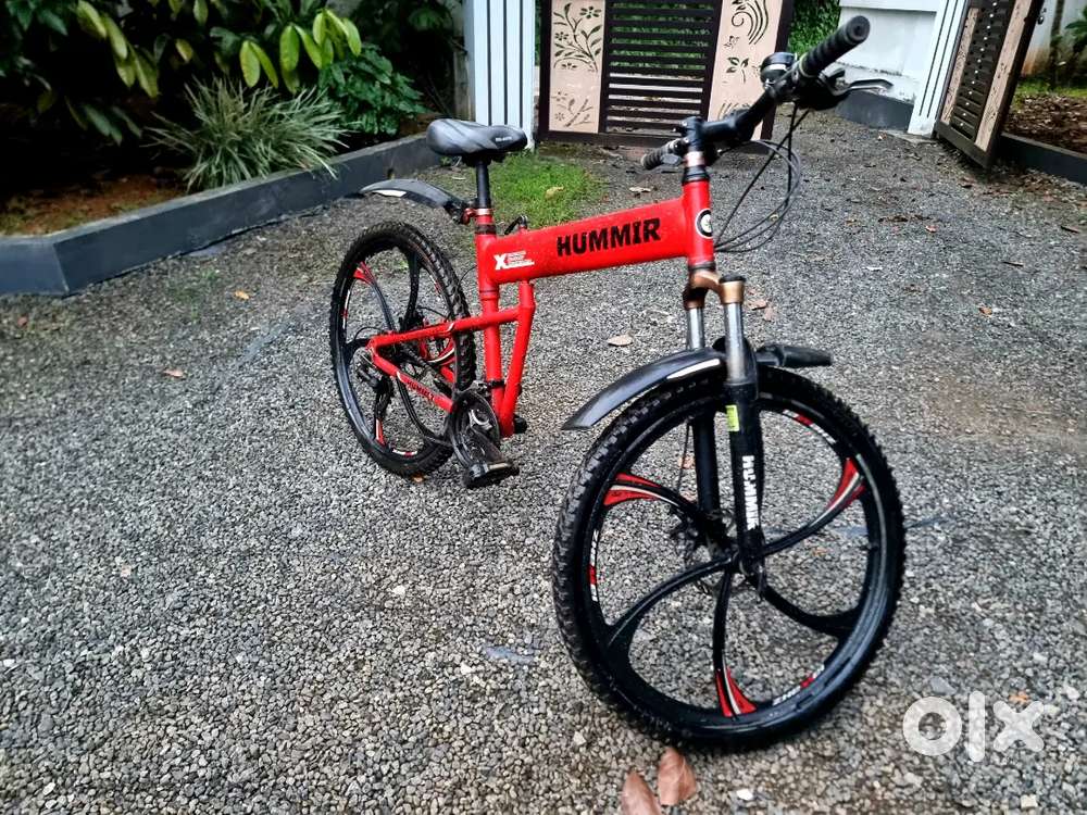 HUMMIR Foldable Mountain Bike – Excellent Condition