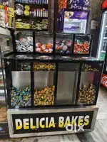 3 feet chocolate counter