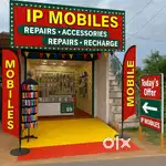 Mobile shop sales person