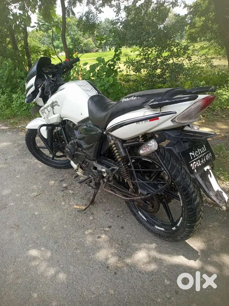 Apache RTR 180 Bike me full engin ka kam hua hai bike self start hai