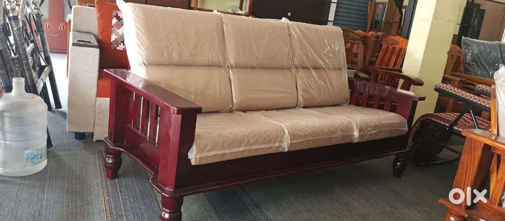 Teak wood sofa manufacturing factory