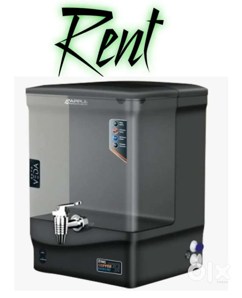 Water purifier available on rent