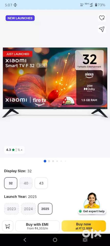 New Redmi Fire tv 32' and iffalcon tv 32'