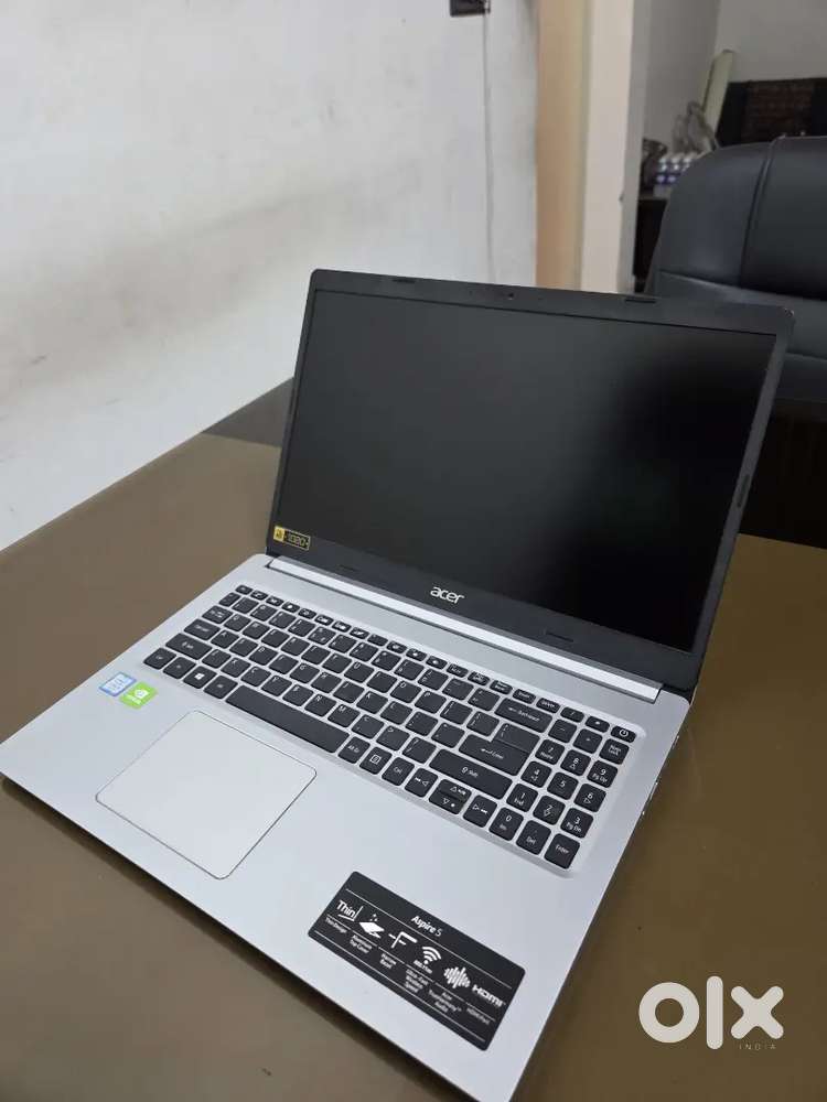 Urgently selling mint condition laptop Acer Aspire 5 core i5 8th gen.