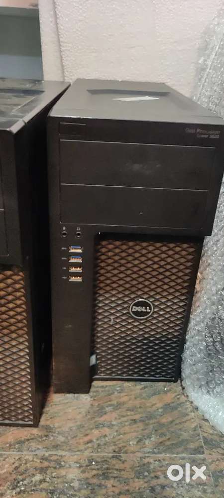 Used Dell Precision 3620 workstation desktop for video editing. 27inch