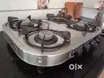 Glen Stainless steel four burners gas stove