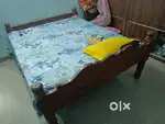 Old double bed damage repaired