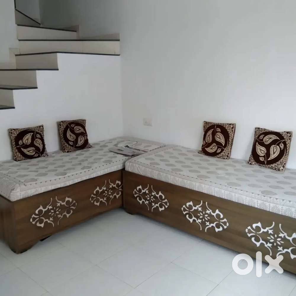 4 bhk semi furnished bunglow on rent at south bopal