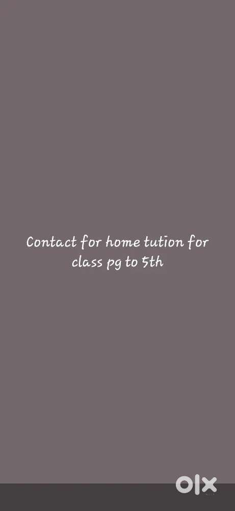Contact for home tution for teachers