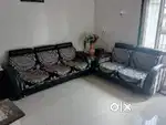 3+2 sofa set + corner full plywood structure