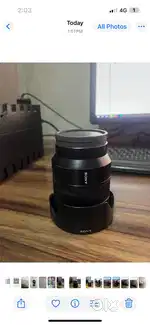 sony E mount zeiss lens 24 70  f4