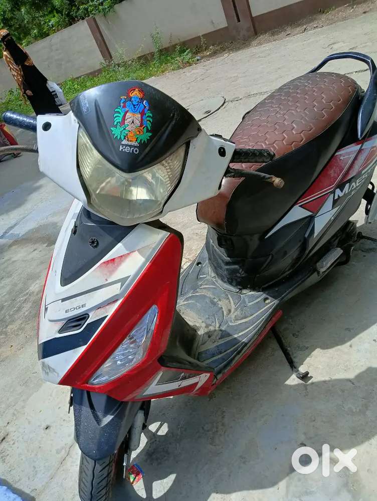 Maestro edge 2017 model scooty with no repair and good conditional.