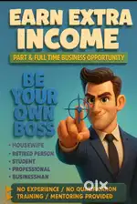 ARE YOU LOOKING FOR A  PART/FULL TIME SELF Employment