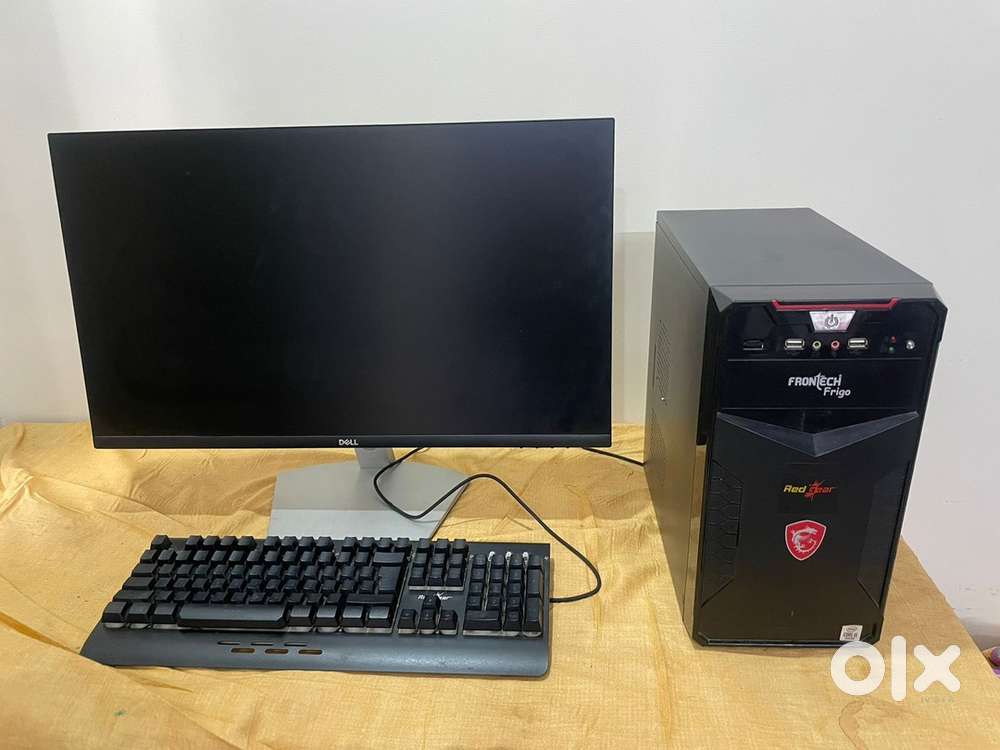 Monitor, cpu, keyboard