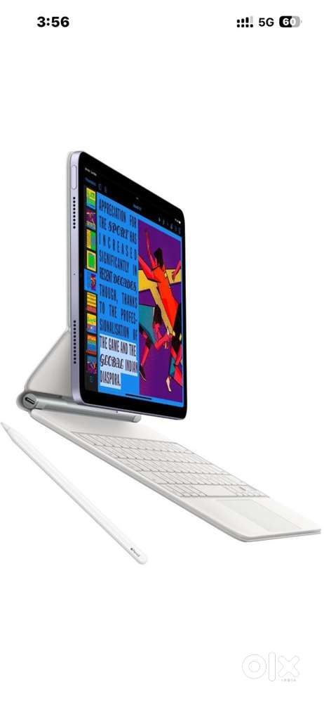 Ipad air 5 m1 chip with its apple magic keyboard