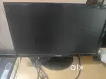 Desktop with monitor