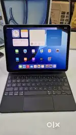 Apple IPad Air M2 128gb , Same Like new with box +Apple Magic Keyboard
