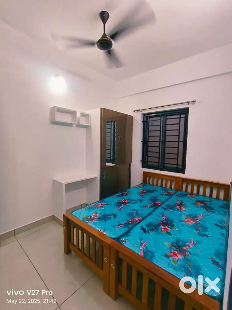 FAMILY & 2 LADY'S - 1BHK FURNISHED APARTMENT RENT AT KAKKANAD INFOPARK