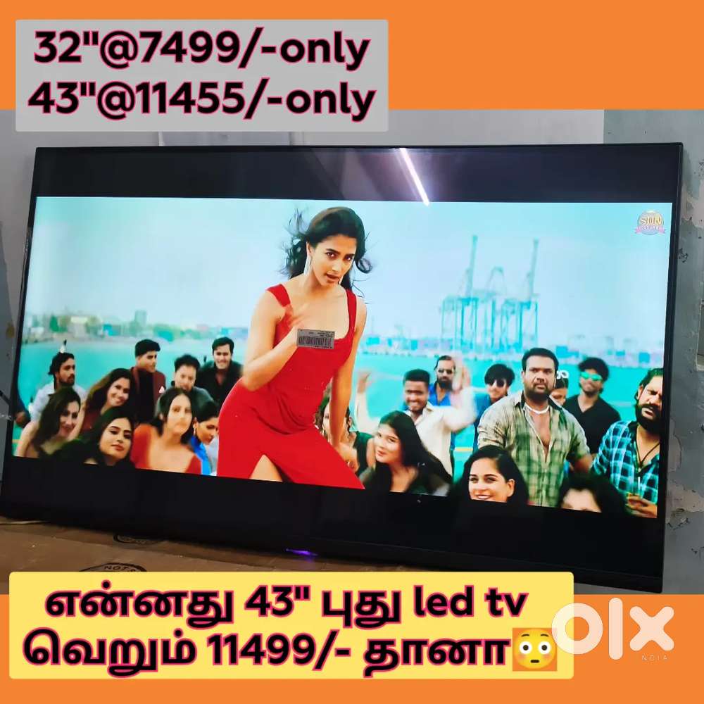 Direct godown sales  sony new 43 inch smart led tv just 11233