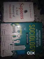 Sociology by Anthony Giddens and Sapiens book