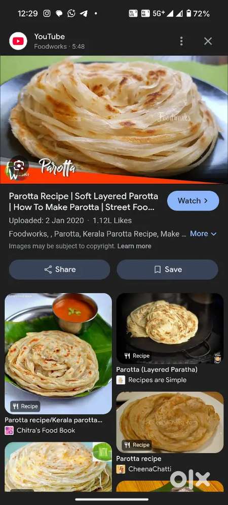 Needed Porotta Chappathi Maker