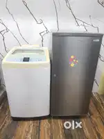 Kelvinator single door refrigerator & samsung daimond drum w/m*/*