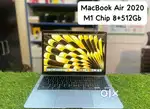 MACBOOK AIR M1 CHIP 8GB RAM 512GB SSD 13.3 INCH WITH ADAPTOR CABLE