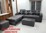 Brand new model 3 seater sofa with launger available in starf furnitur
