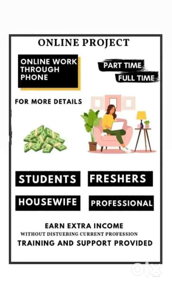 Online work in home