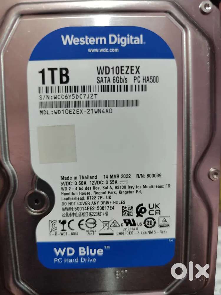 1 tb Hard disk