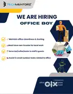 OFFICE Boy job / 09:Am To 06:AM SUNDAY SATURDAY OFF
