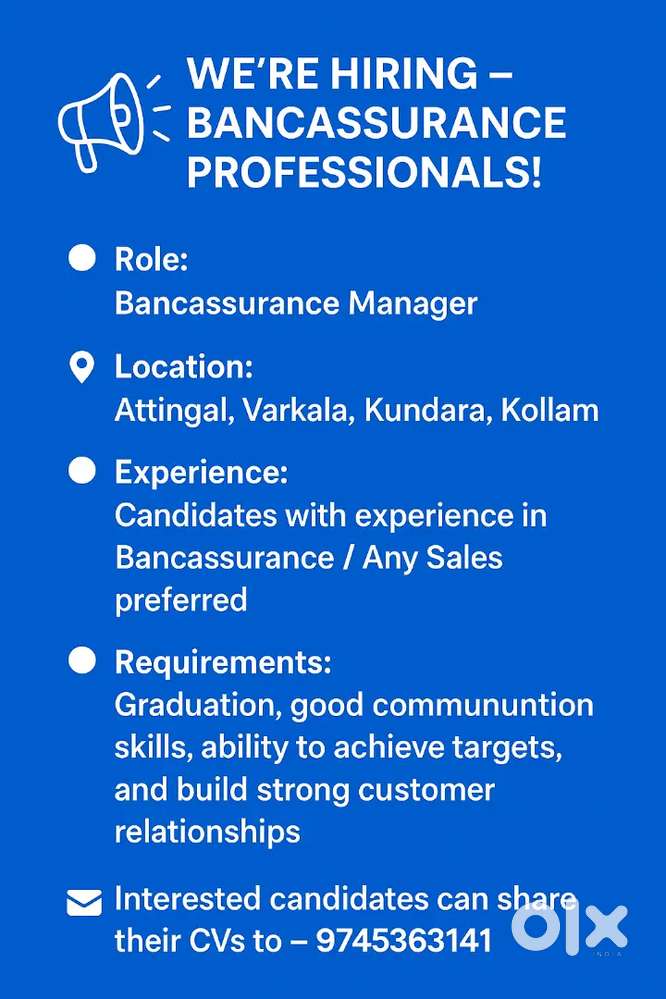 Sales Managers, Business Develpment Mangers
