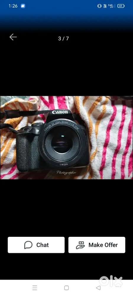 Canon 1500d Camara