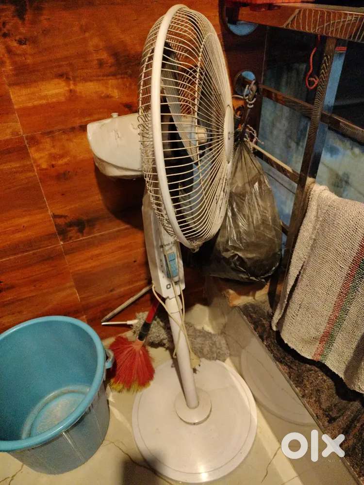 Stand fan white colour
