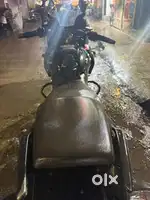 Second owner 220 bike blue and black colour in hood condition