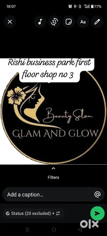 Beautician helper for womens salon