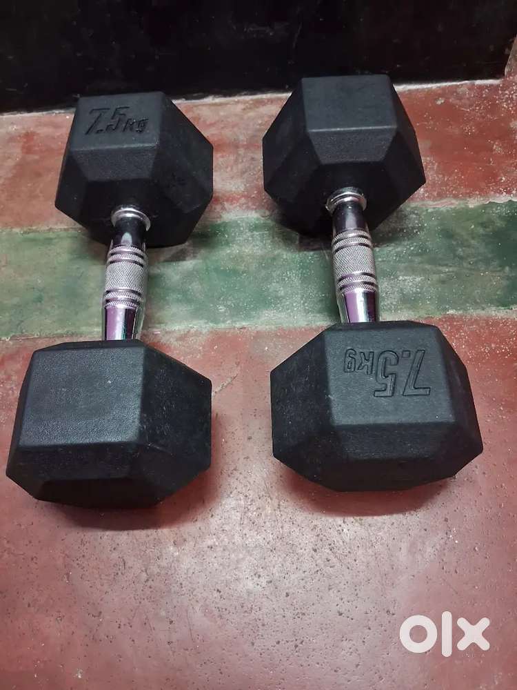 Dumbbell 7.5kg set of 2