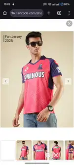 Rajasthan Royals
Official Fan Jersey 2025