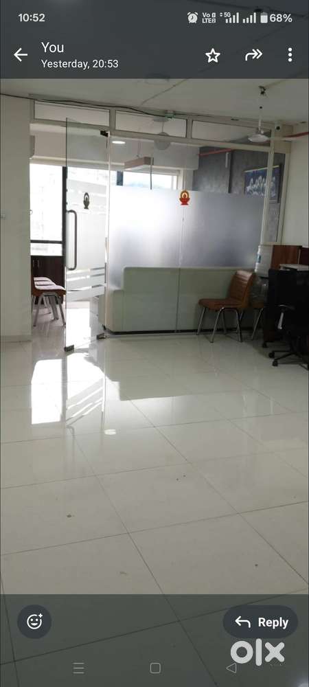 For rent . furnished office