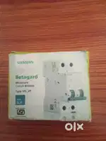 Siemens 2 pole MCB