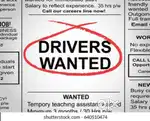 Driver Wanted