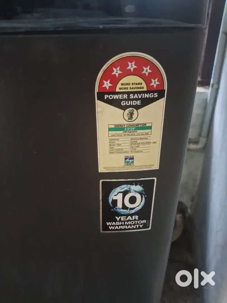 Washing machine for sale