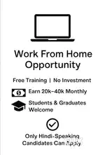 Work From Home Opportunity