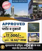 PLOTS AT 17000/GUJ SARDHANA ROAD ATERNA