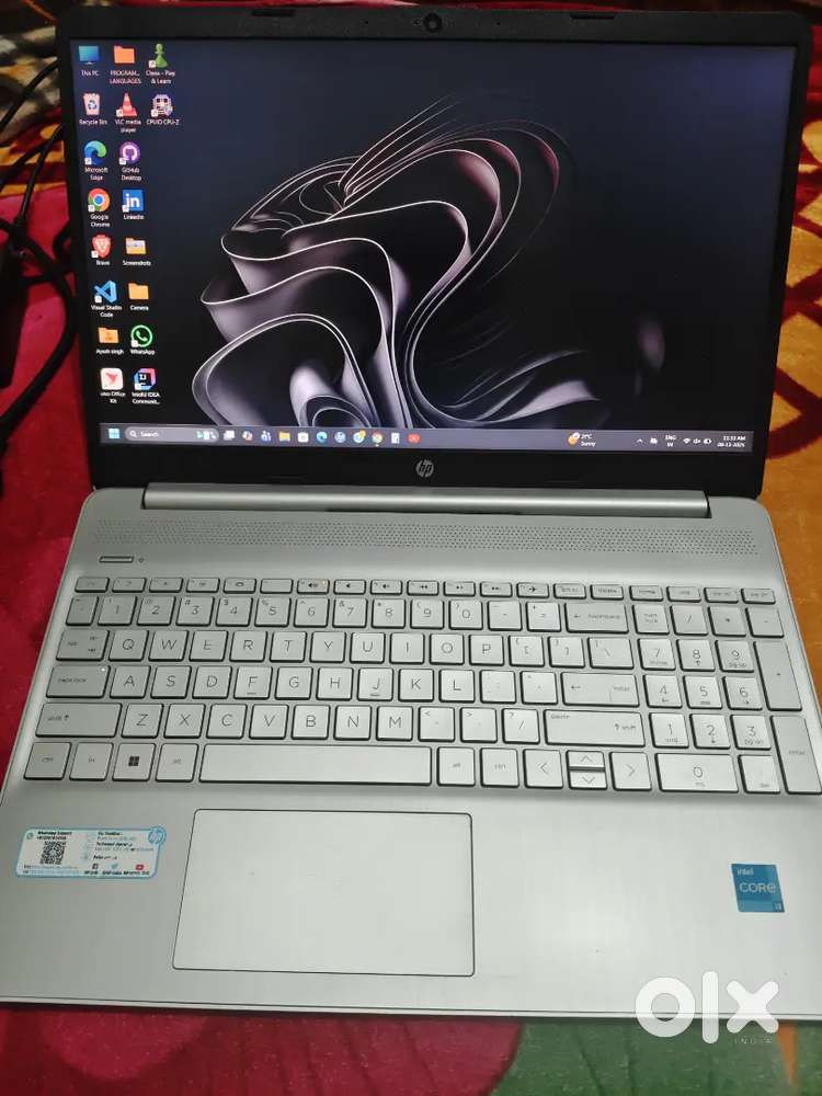 Hp laptop i3 11th generation 512 gb ssd
