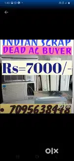 Indian traders buying dead ac's