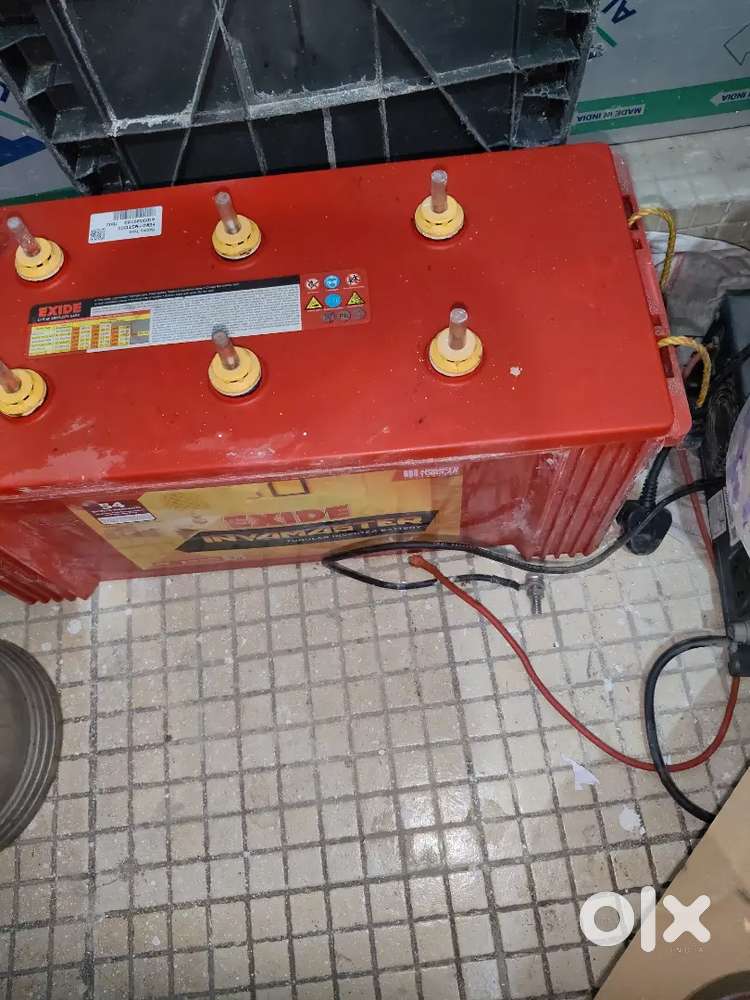 Luminous inverter with Exide battery
