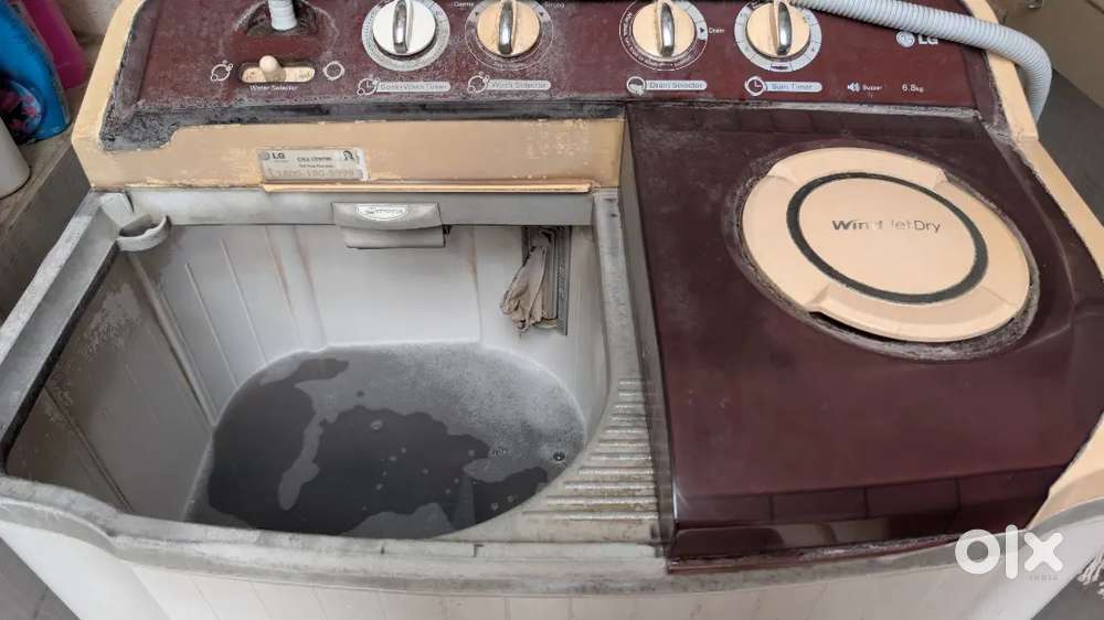 Lg 6.5 kg semi automatic washing machine