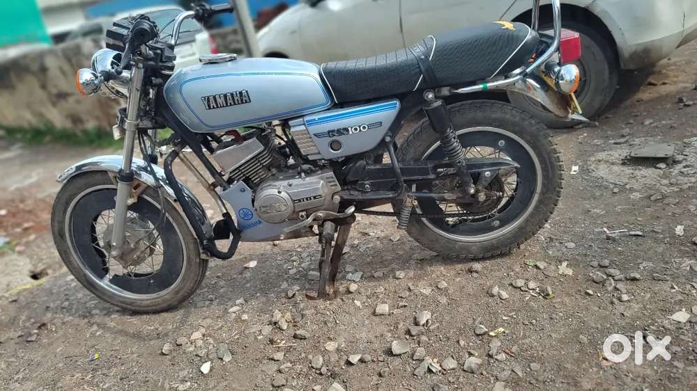 Yamaha RX 100 modified bike for lase