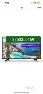 Brand new 48 inch O led tv with sound bar Alexa inbuilt wifi #215